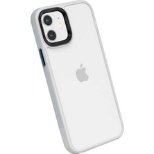 Pazarella Apple iPhone 11 Yanları Renkli Silikon Parlak Arka Yüzeyli Tlp Tiger Hibrit Kapak