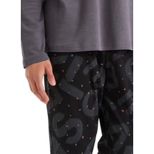 Blackspade Antrasit Erkek Pijama Takımı 40598