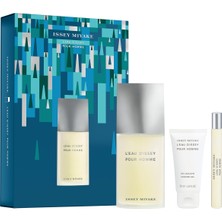 Issey Miyake L'Eau D'Issey Pour Homme Edt 125 Ml + SG 50 ML + Edt 10 Ml