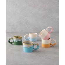 English Home Maren Seramik Kupa 260 ml Mavi