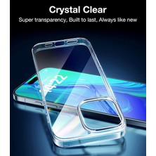 Apple iphone 16 Pro Kılıf Clearcase Şeffaf Sert Ince Slim Mika Kılıf Kapak