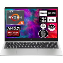 HP 255 G10 8A547EA AMD Ryzen 5 7530U 8GB 512GB SSD 15.6" FHD Freedos Taşınabilir Bilgisayar