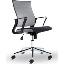 Asbir Mobilya Rigel 55500 Metal Ayaklı Çalışma Koltuğu Ofis Sandalyesi