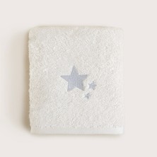 Littlestar Yıldız Banyo Havlusu Ekru