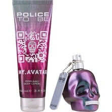 Police To Be My.avatar Edp 40 ml+Perfumed Body Lotion 100 ml Kadın Parfüm Seti