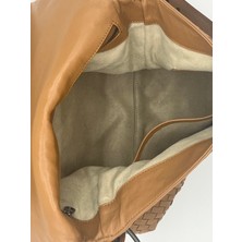 Bag Bar Laptop  Camel Evrak Çantası