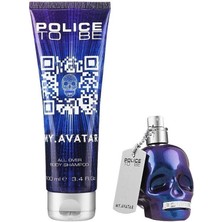 Police To Be My.avatar Edt 40 ml+All Over Body Shampoo 100 ml Erkek Parfüm Seti