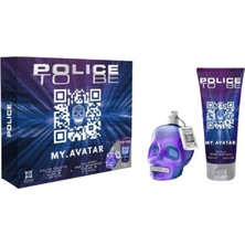 Police To Be My.avatar Edt 40 ml+All Over Body Shampoo 100 ml Erkek Parfüm Seti