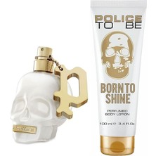 Police To Be Born To Shine Edp 40 ml+Perfumed Body Lotion 100 ml Kadın Parfüm Seti