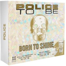 Police To Be Born To Shine Edp 40 ml+Perfumed Body Lotion 100 ml Kadın Parfüm Seti