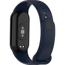 Mi Band 8 ve Mi Band 9 ile Uyumlu Kordon Spor Jel Silikon Kayış