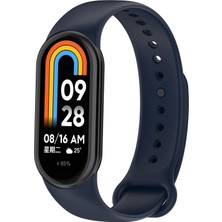 Mi Band 8 ve Mi Band 9 ile Uyumlu Kordon Spor Jel Silikon Kayış