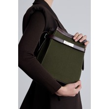 Milo Kanvas Baget Çanta Haki