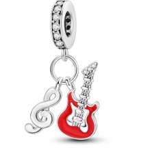 Fubena Sol Anahtarı ve Gitar Sallantılı Charm