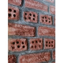 Kiremit/taş Desenli 3 Boyutlu Hava Alabilen Silinebilir Duvar Kağıdı 5 M²