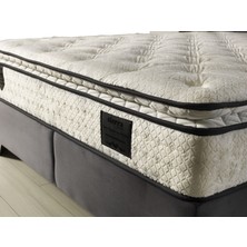 Yatakcım Luvita Ultra Full Ortopedik Pedli Tavşan Tüyü Yatak (Antrasit) 160X200