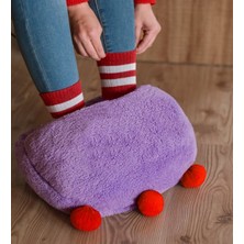 Özgüner Oyuncak Ayıcı Oyuncak Peluş Ayak Isıtıcısı, Peluş Panduf