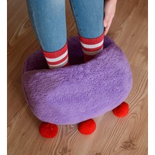 Özgüner Oyuncak Ayıcı Oyuncak Peluş Ayak Isıtıcısı, Peluş Panduf