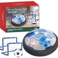 Learning Fun Çift Kaleli Hover Ball Havada Kayan Futbol Topu Ev Içi Futbol Topu Işıklı Pilli