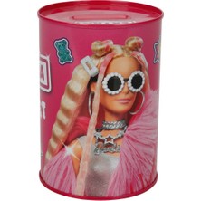 Dolphin Barbie Metal Kumbara - Pembe