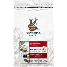 Keyifsas Coffee Etiyopya Yirgacheffe Filtre Kahve Grade (1) 1 kg Çekirdek Veya Öğütülmüş