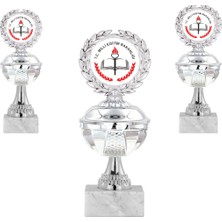 Odak Kişiye Özel Futbol Kupa Takımı-Ödül Kupası-Turnuva Kupası-Kupa Seti 3'lü Takım ECO-039