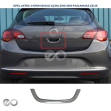 Ebal Oto Opel Astra J Hb Krom Bagaj Açma 2010-2015 P. Çelik