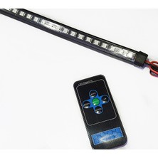 Femex Karaşimşek Çakarlı LED Kırmızı Renk 24 Modlu Kumandalı 56CM-