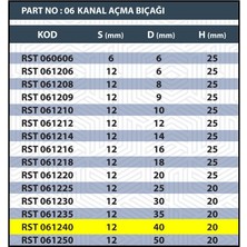 40MM Tarama / Kanal Açma Bıçağı
