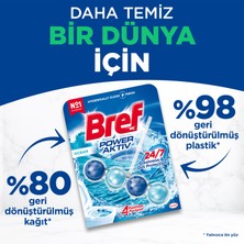 Bref WC Power Aktiv Duopack Katı Tuvalet Bloğu Okyanus