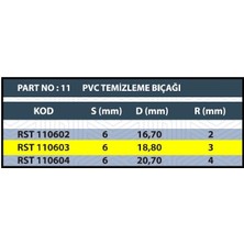 R3 Pvc Temizleme Bıçağı