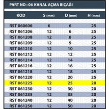 25MM Tarama / Kanal Açma Bıçağı