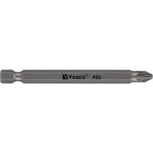 Vosco Bits Uç Matkap Ucu Tornavida Ucu Vidalama Ucu PZ2-100 mm  - 1 Adet