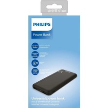 Philips DLP1810CB Siyah Powerbank 10.000MH 2 USB A Usb-C