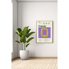 Bs Baskı A3 Frıends Baskılı Poster