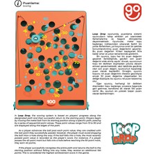 Go Toys Loop Drop El Göz Koordinasyonu, Konsantrasyon geliştirici Denge Standı Eğitici Oyuncak