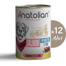 Anatolian Premium Adult Salmon Pate Yetişkin Somonlu Ezme Köpek Konservesi 400 gr x 12 Adet