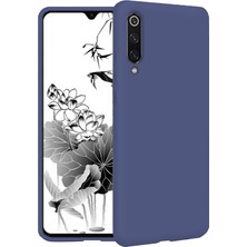 Samsung Galaxy A70 Ince Mat Silikon Kılıf Lacivert
