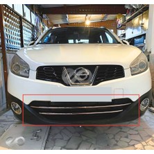 Ebal Oto Nissan Qashqai Krom Ön Tampon Çıtası 2 Prç. 2010-2014 P. Çelik