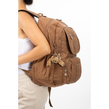 Çanta Trend Ultra Hafif Çok Cepli Su Geçirmez Sırt Çantası