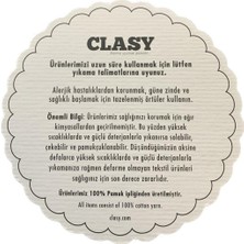 Clasy  Pamuk Ranforce Tek Kişilik Çift Taraflı Yorgan Avola V1 Krem Düz Desen