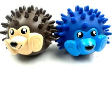 Sesli Kirpi Diş Kaşıyıcı Tartar Önleyici Köpek Oyun Topu Seti 2'li