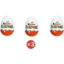 Kinder Sürpriz Yumurta 20 G - 3 Adet