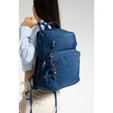 Çanta Trend Sanmorris  Suya Dayanıklı Kumaş Laptop Bölmeli 3 Gözlü Siyah Renkli Okul Seyahat Sırt Çantası