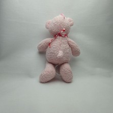 35 cm Fularlı Pembe Ayı