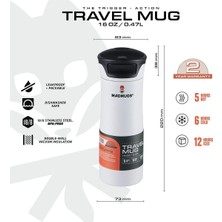 Madmugs Travel Mug Termos Bardak 0,47LT-BEYAZ