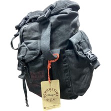 Old Cotton Cargo Tek Gözlü Vintage Disayn Unisex Sırt Günlük Okul Gezi Kamp Trekking Çantası Kc Ahtapot Bag 26 cm x 42 cm