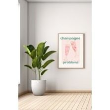 Bs Baskı A3 Champagne Baskılı Poster