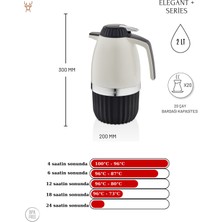 Elegant Serisi 2 Lt Cam Termos STE-6159