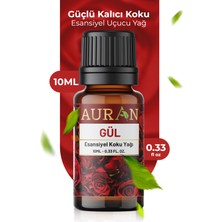 Auran Gül Esansiyel Uçucu Koku Yağı Buhurdanlık Yağı Difüzör Esansı Hobi Esans Ortam Oda 10ml